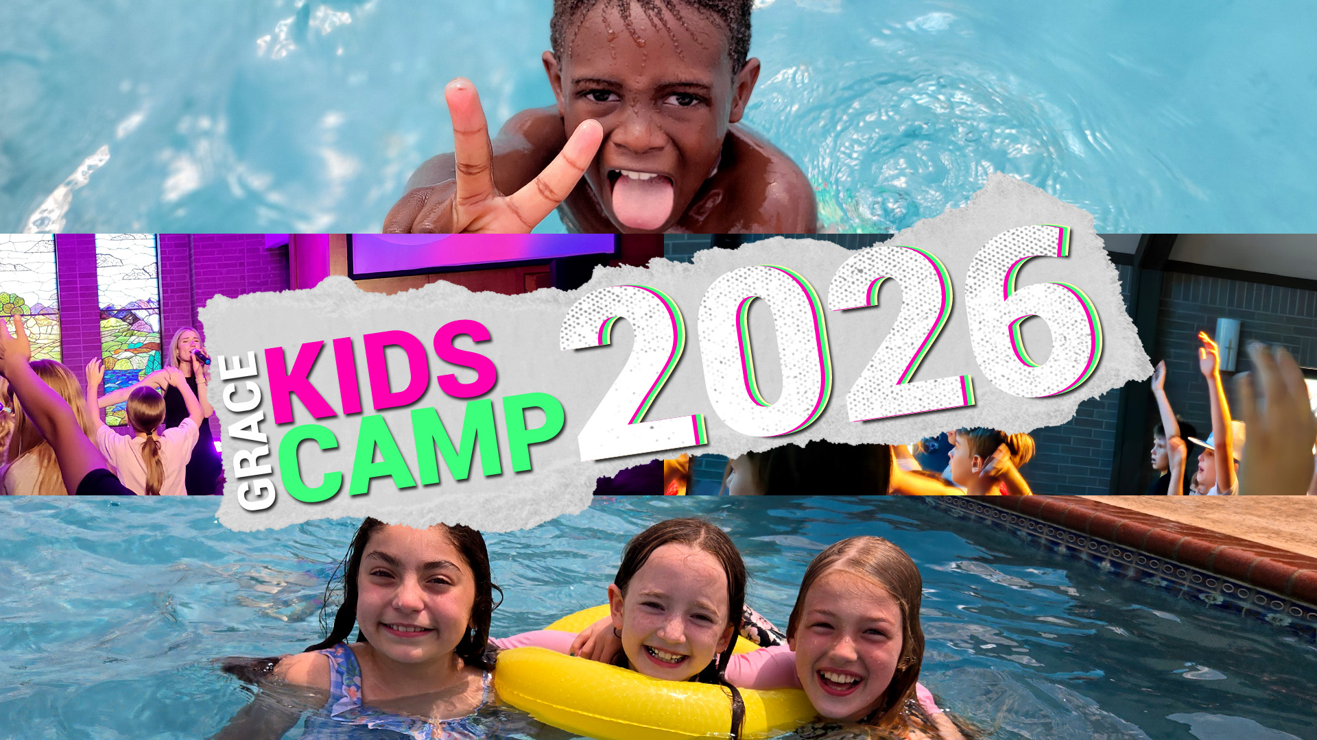 Grace Kids Camp 2026 Graphic